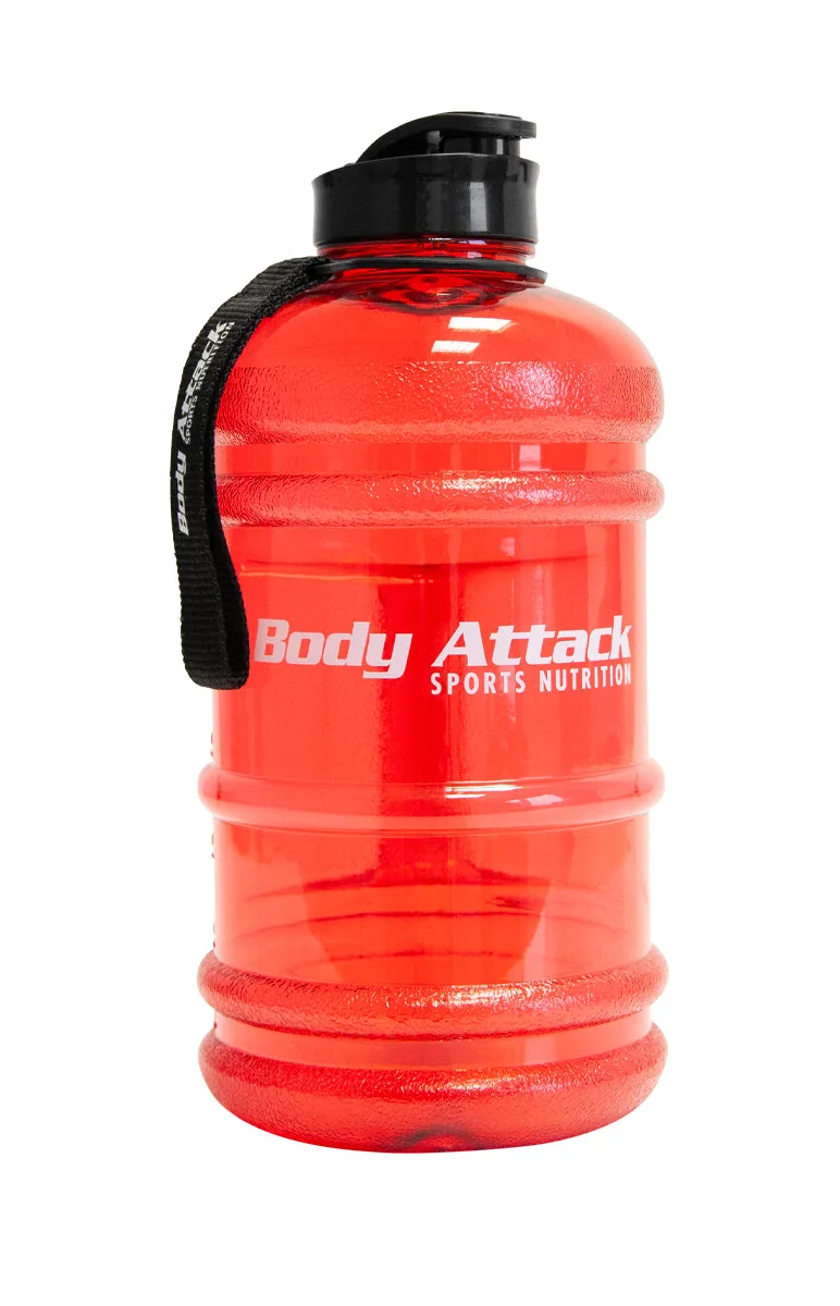 Body Attack Water Bottle XXL - 2,2 Liter Green – Bild 3