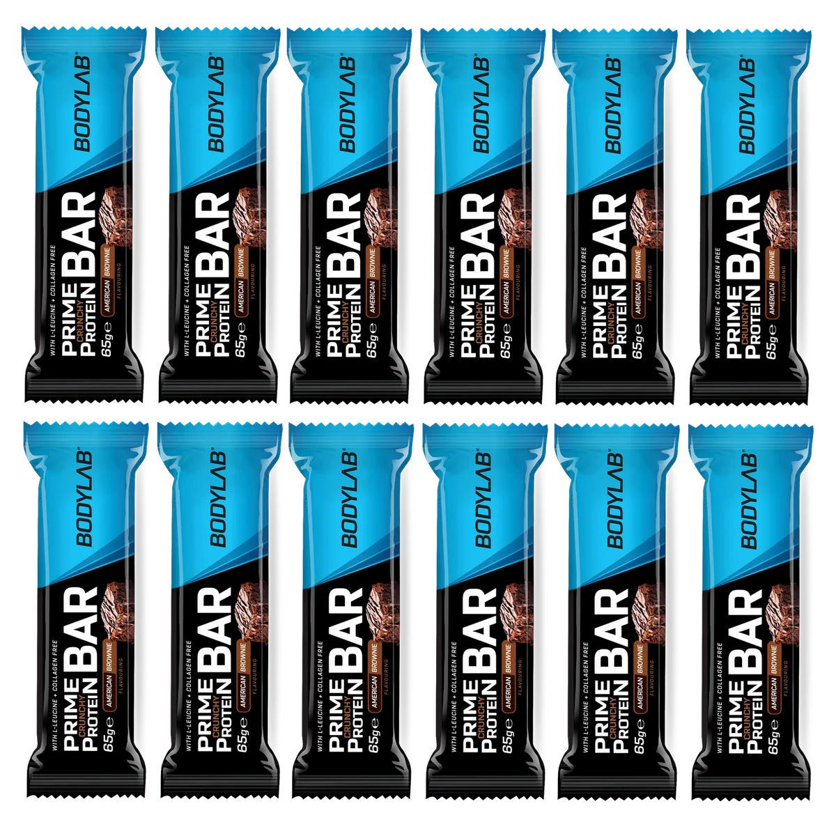 Prime Crunchy Protein Bar (12x65g-68g) Erdbeer Joghurt – Bild 6