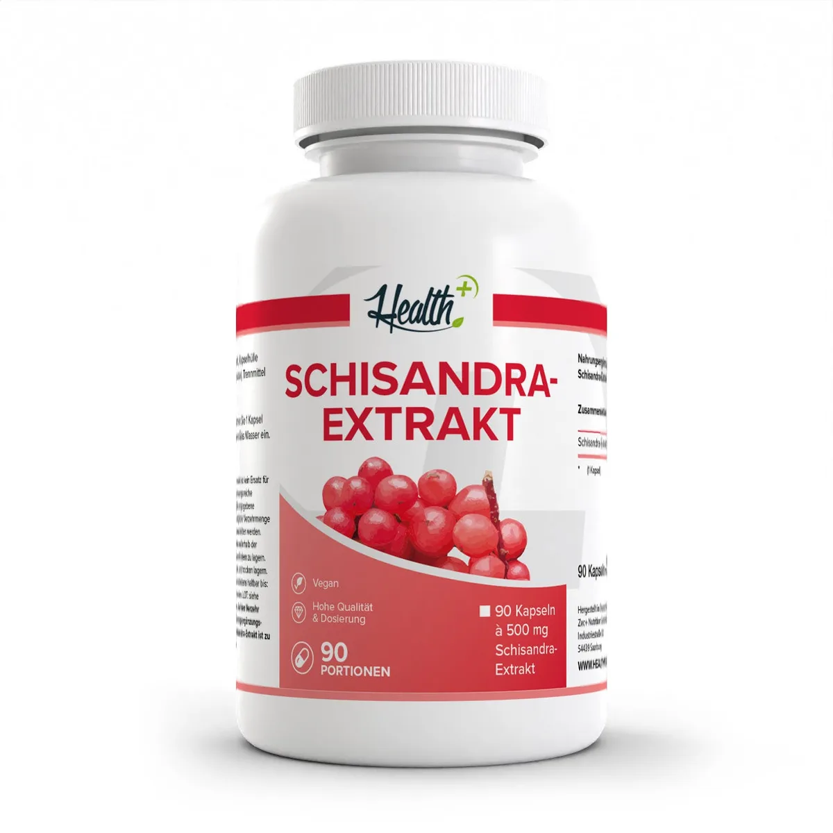 HEALTH+ SCHISANDRA EXTRAKT, 90 Kapseln