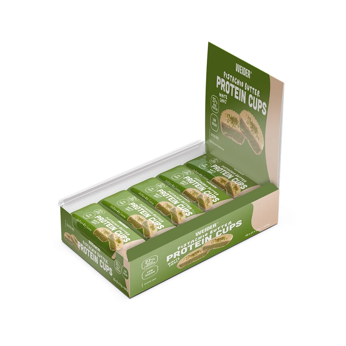 20er Box | Protein Cups Birthday Cake