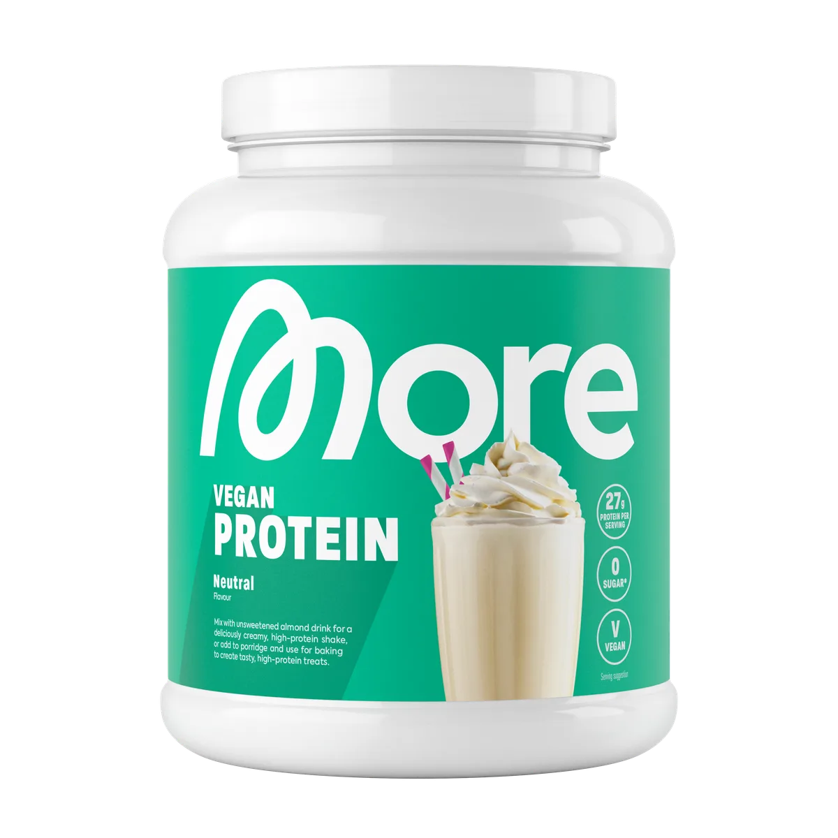 More Vegan Protein Neutral / 25g Probe – Bild 4