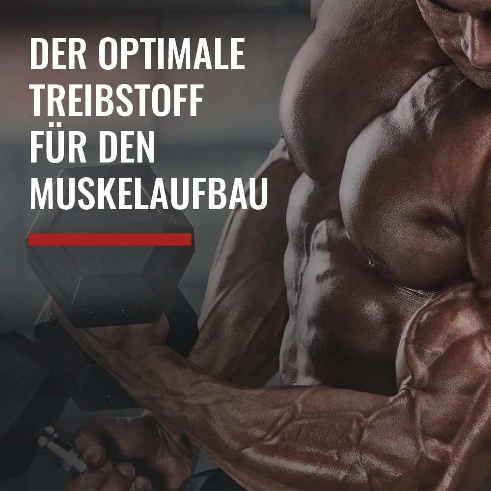 Mega Mass 4000 (3000g) Erdbeere – Bild 5