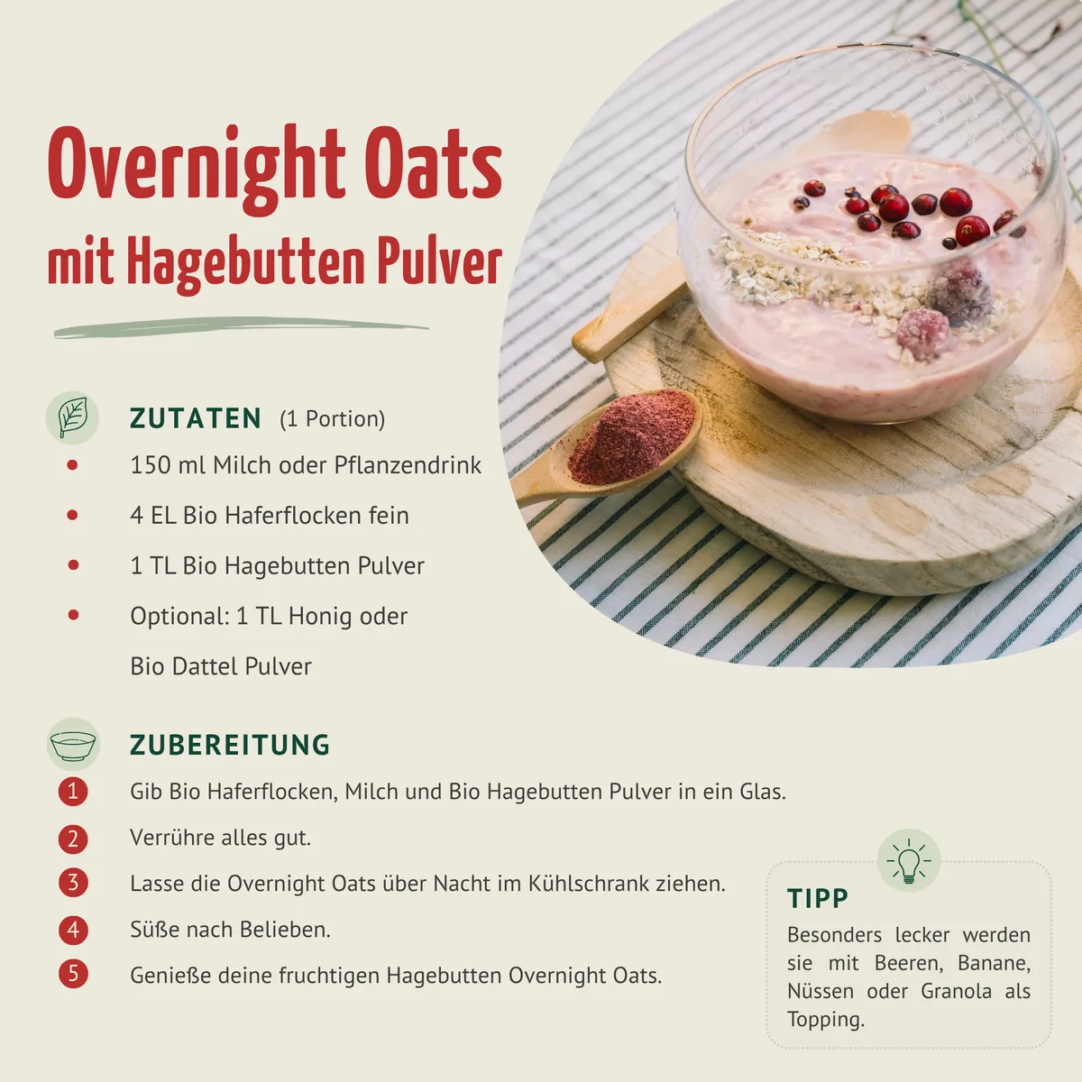 Bio Hagebutten Pulver (1000g) – Bild 7