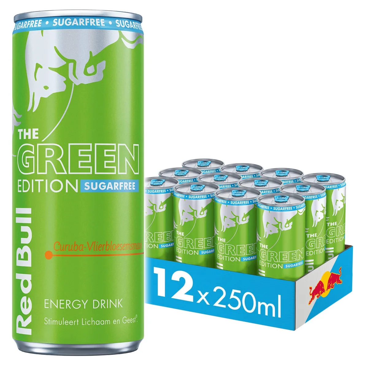 Red Bull Sugar Free Energy Drink - Green edition Green Edition / 12x250ml