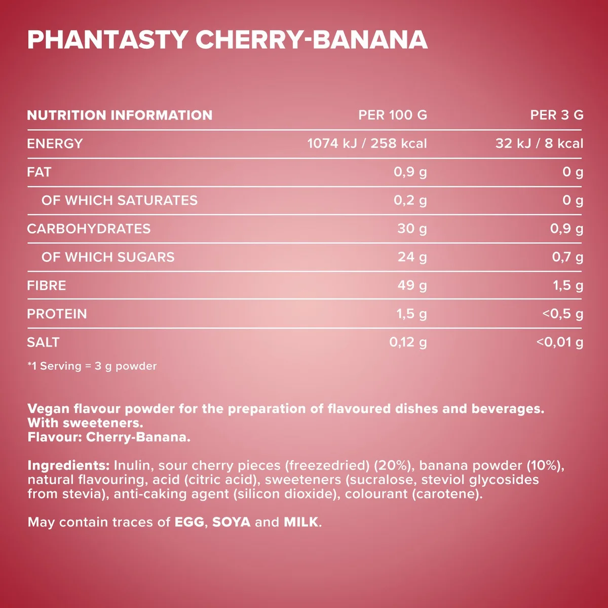 Phantasty (250g) - Cherry Banana – Bild 4