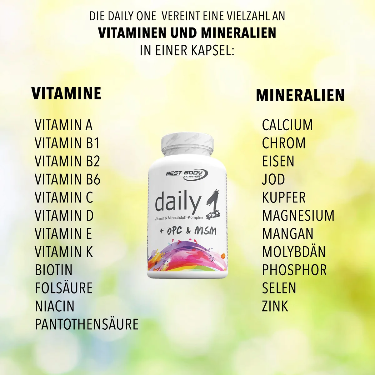 Daily One (100 Kapseln) – Bild 2