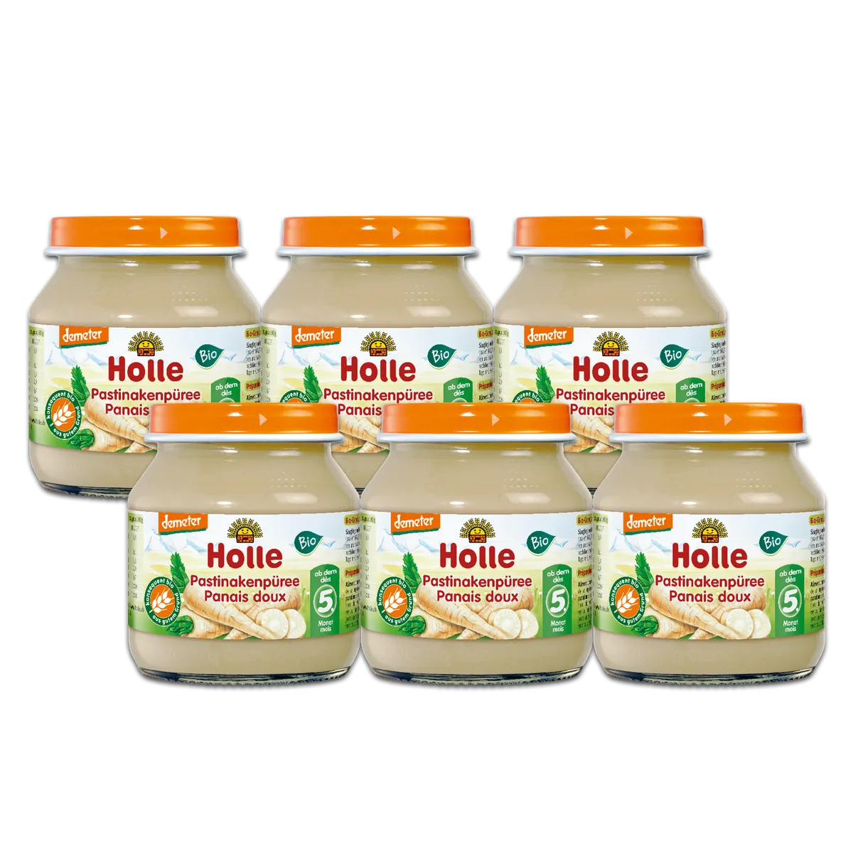 Pastinakenpüree - 6x125g - Demeter ab dem 5. Monat