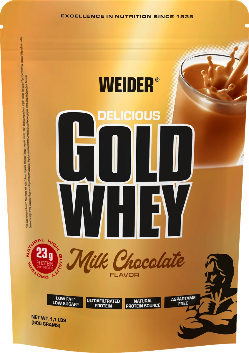 Gold Whey Protein (500g) Vanille – Bild 2