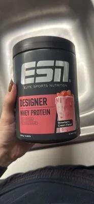 Designer Whey Strawberry Cream