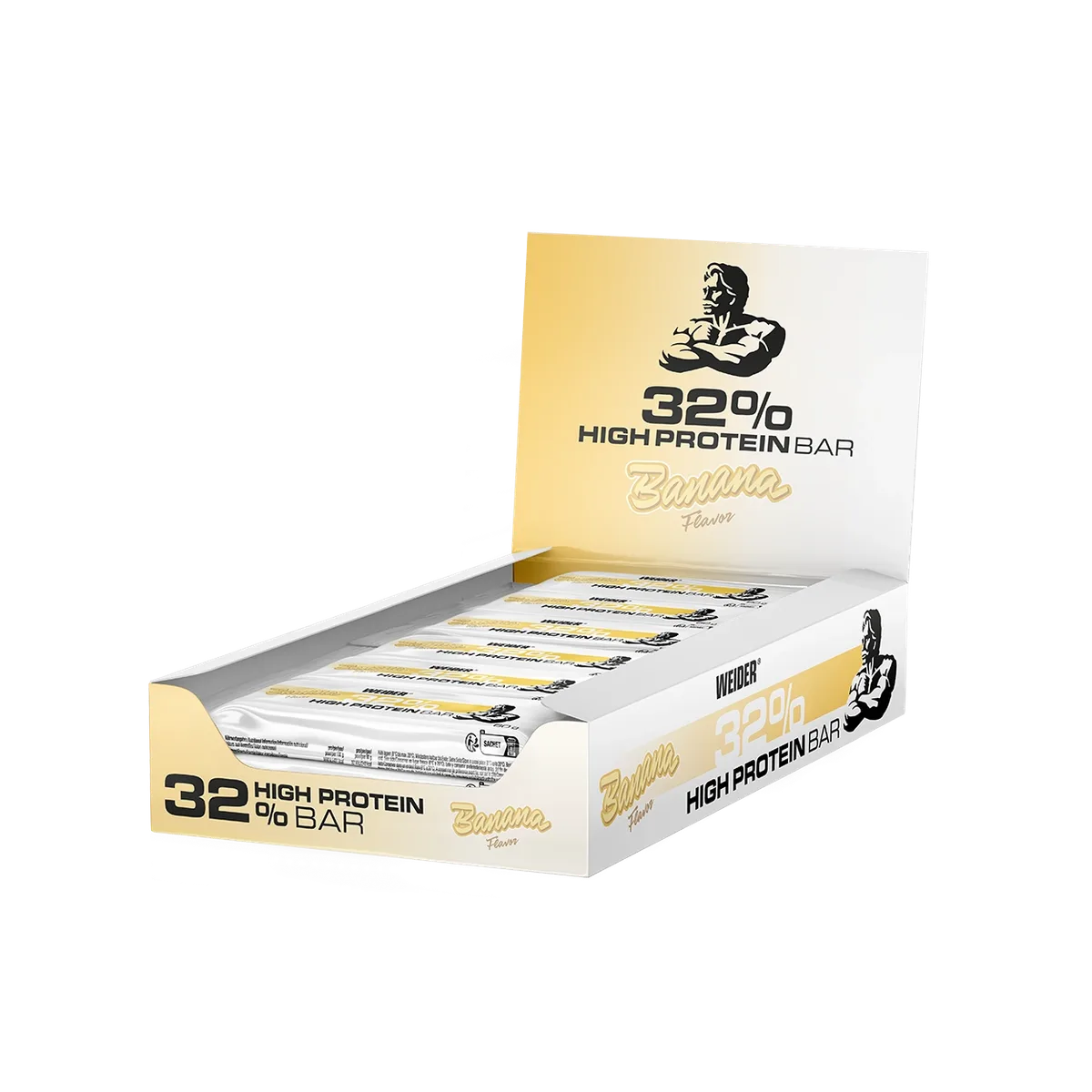 12er Box | 32% Protein Bar Erdbeere – Bild 4