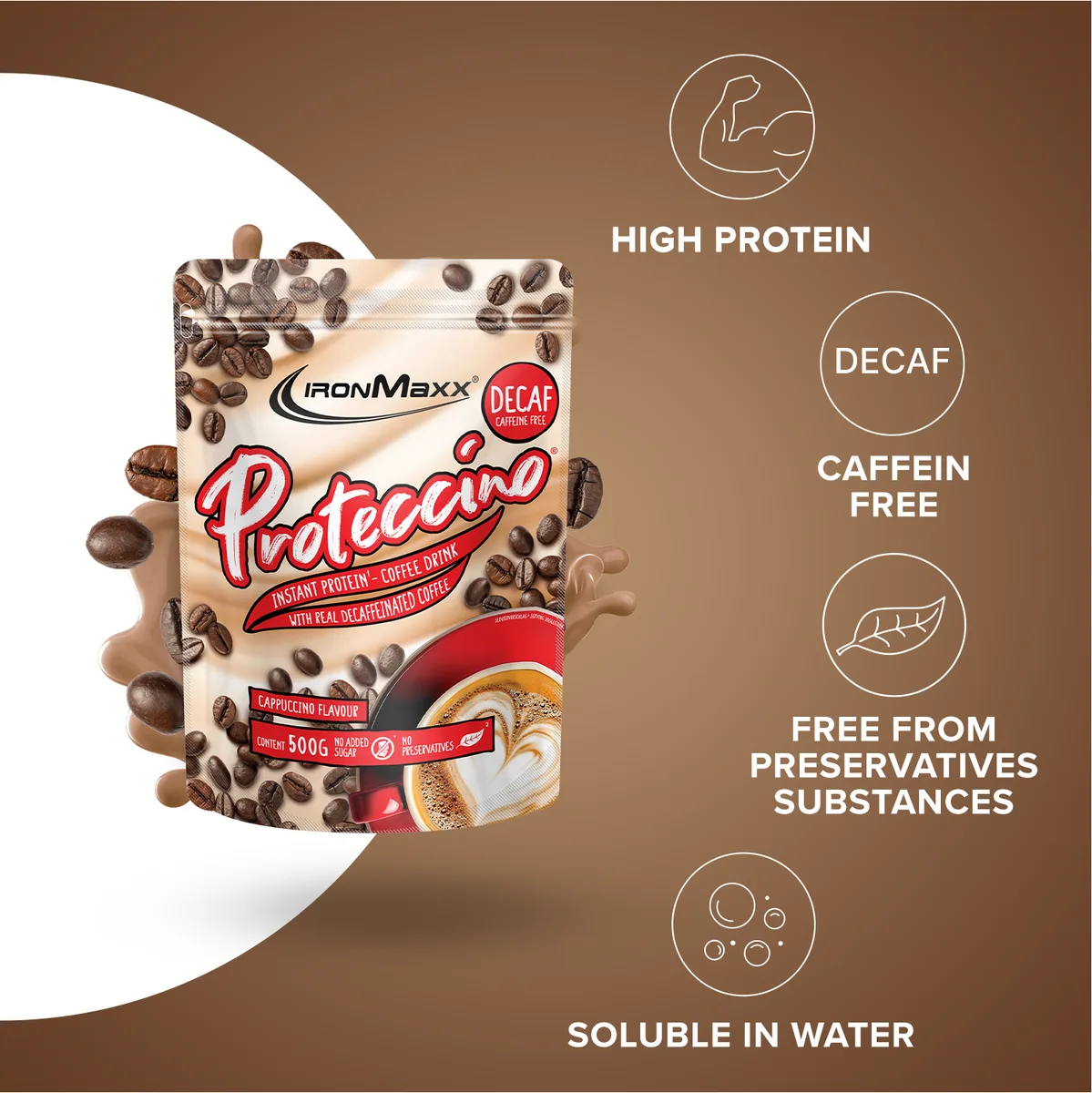 Proteccino (500g) - Decaf Capuccino – Bild 7