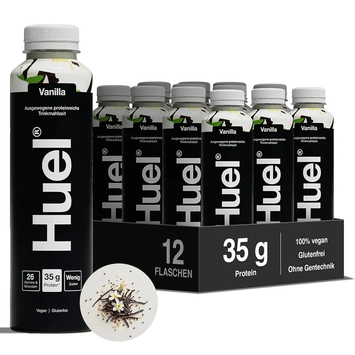Huel Black Edition Trinkmahlzeit (8x500ml) Vanilla