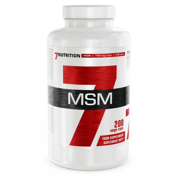 7Nutrition MSM, 200 Kaps.