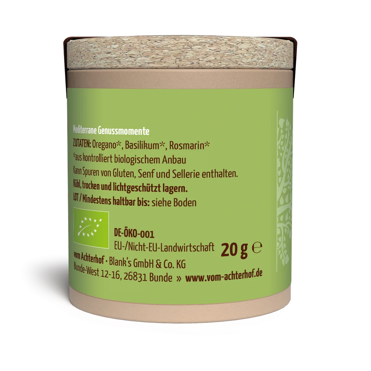 Italienische Kräuter Gewürzmischung Bio (20g) – Bild 2