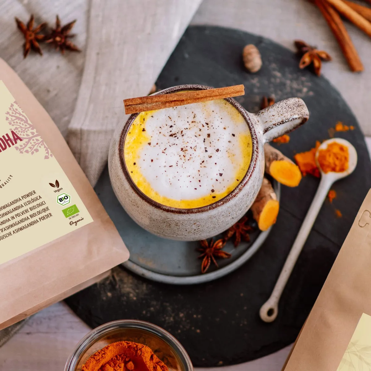 Ashwagandha Pulver Bio (1000g) – Bild 5