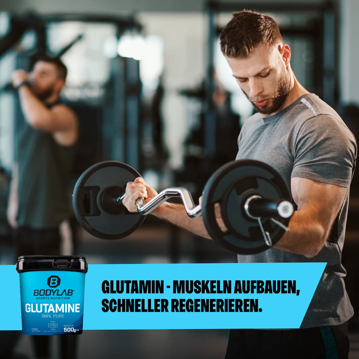 Glutamin Powder (500g) – Bild 8