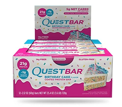 Quest Bar (12x60g) Double Chocolate Chunk – Bild 7