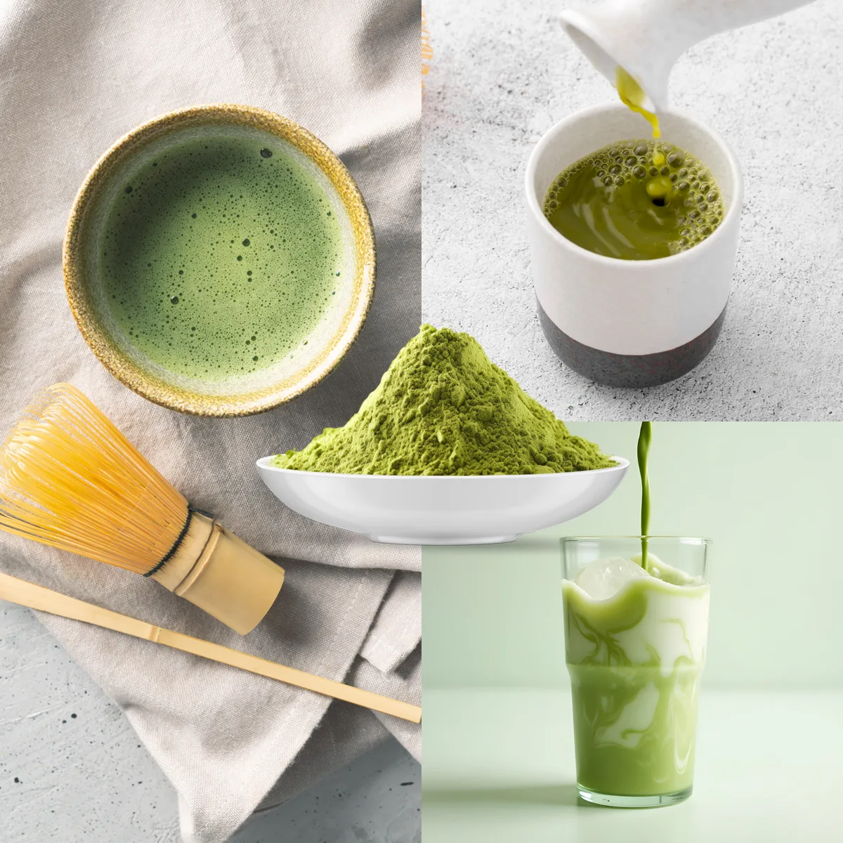 Bio Matcha Grüntee Pulver (250g) – Bild 3
