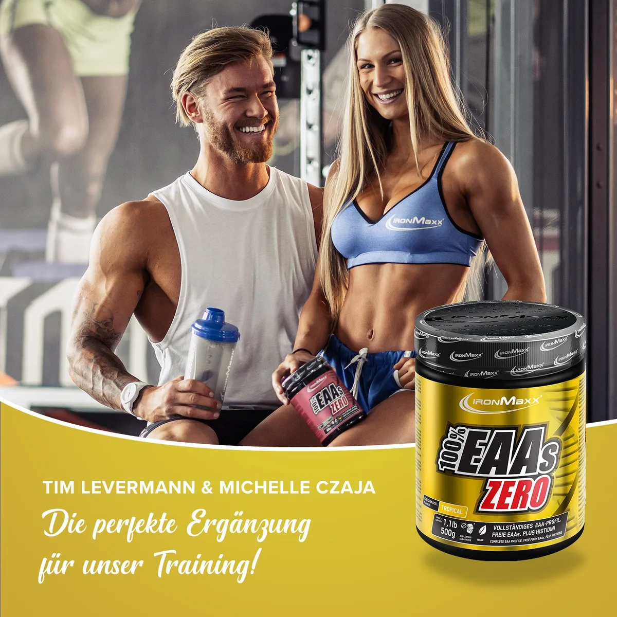 100% EAAs Zero (500g) - Tropical – Bild 6