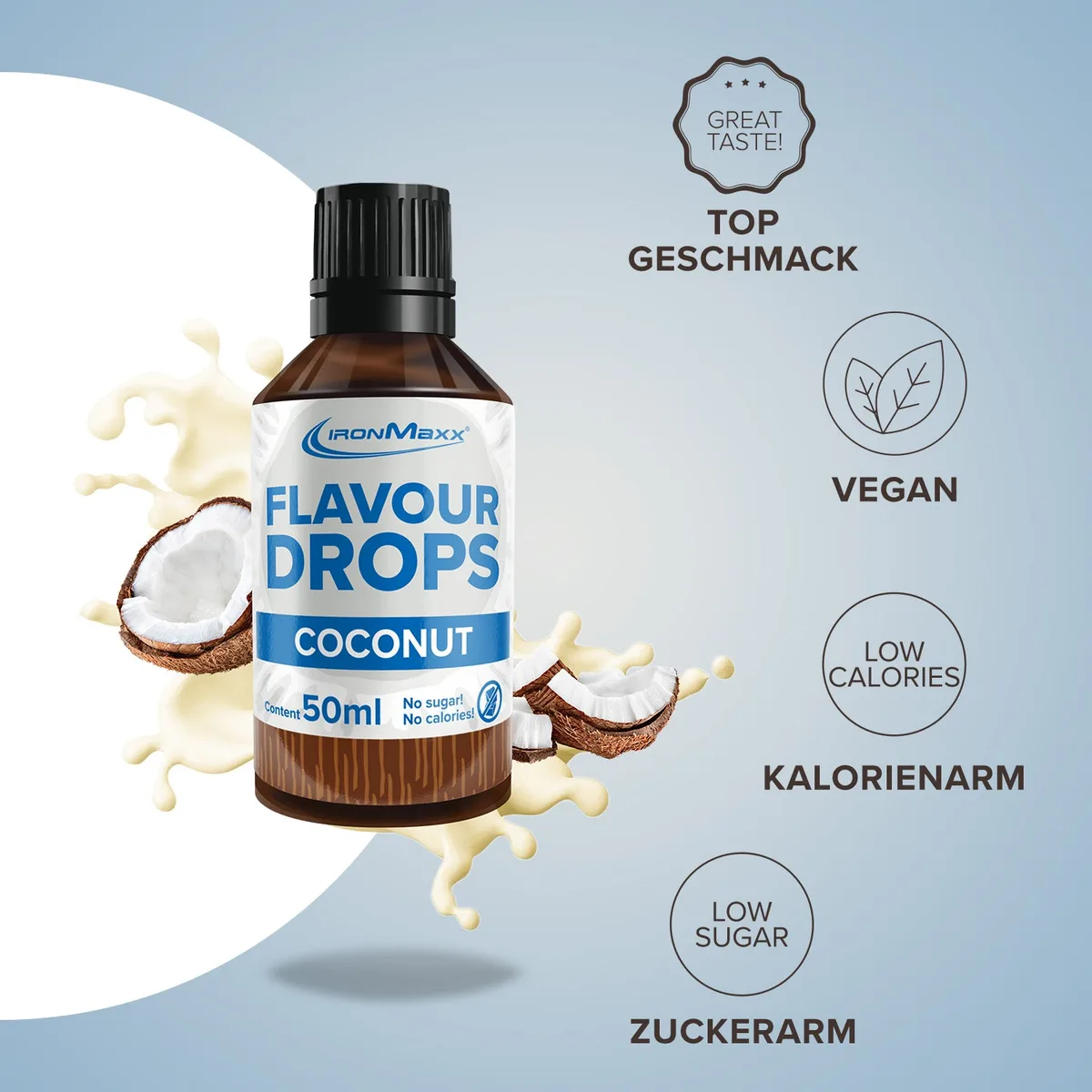 Flavour Drops (50ml) - Kokos – Bild 7