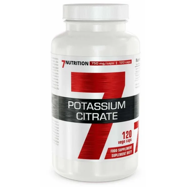 7Nutrition Potassium (Kalium) Citrate, 120 Vkaps.