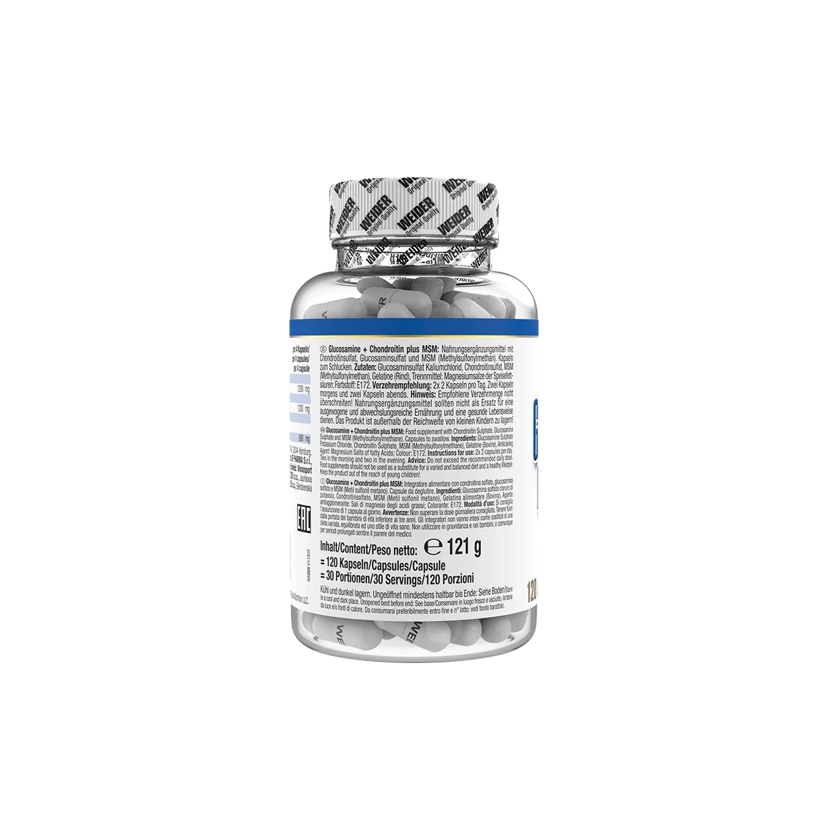 Glucosamine + Chondroitin Plus MSM 120 Kapseln – Bild 4