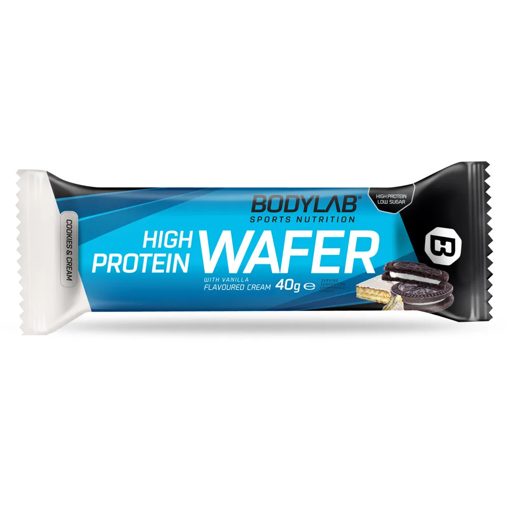 High Protein Wafer (12x40g) Cookies & Cream – Bild 6