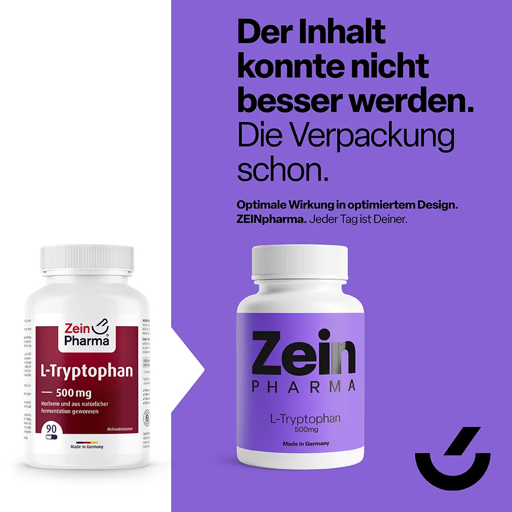L-Tryptophan 500mg (90 Kapseln) – Bild 2