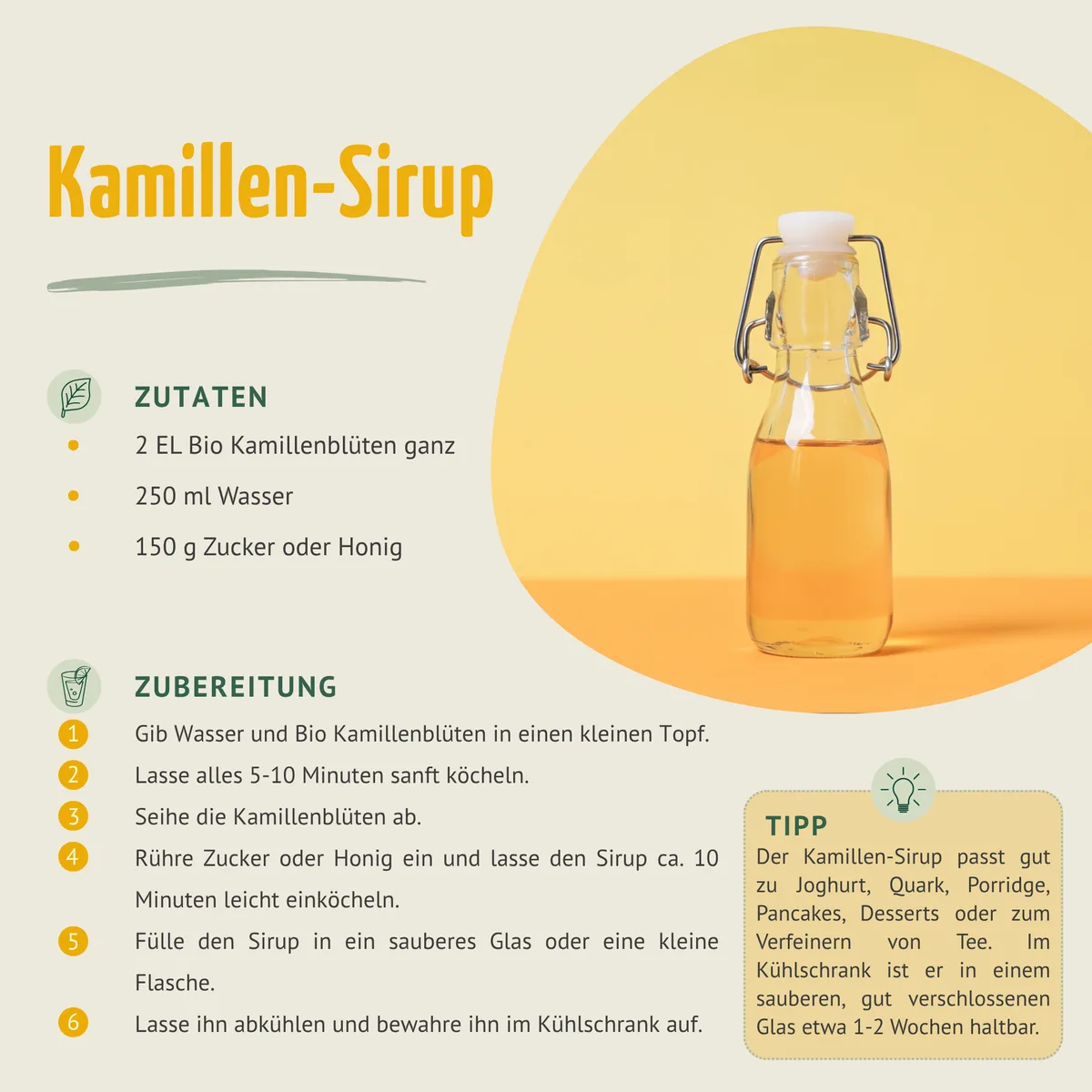 Kamillenblüten ganz Bio (500g) – Bild 7