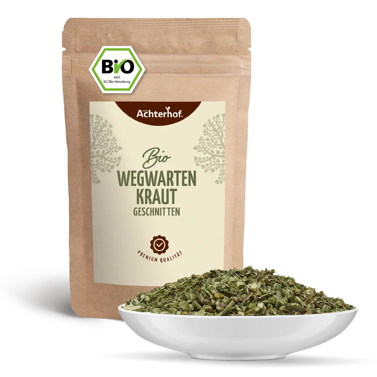 Wegwartenkraut geschnitten Bio (500g) – Bild 2