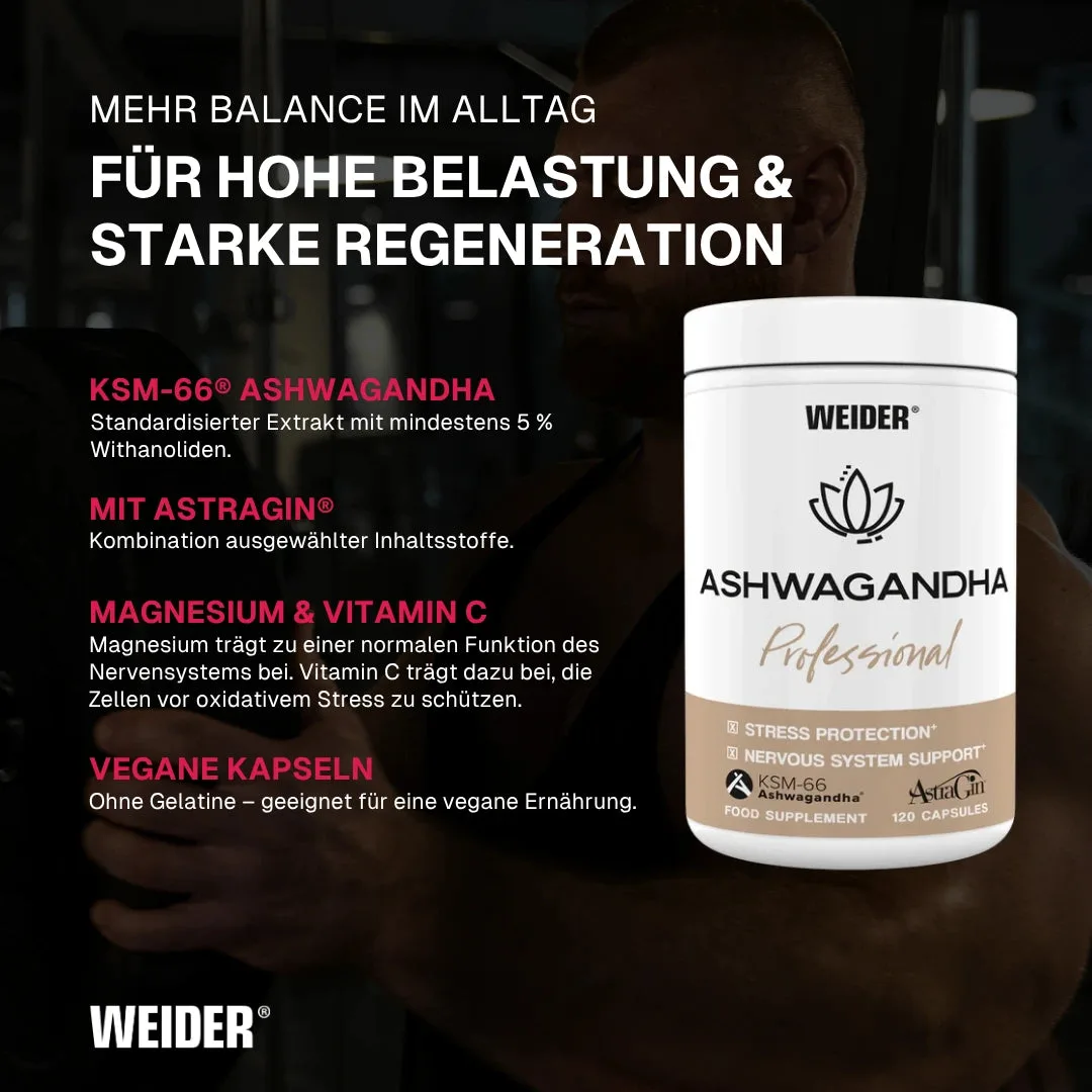 Ashwagandha Professional 120 Kapseln – Bild 3