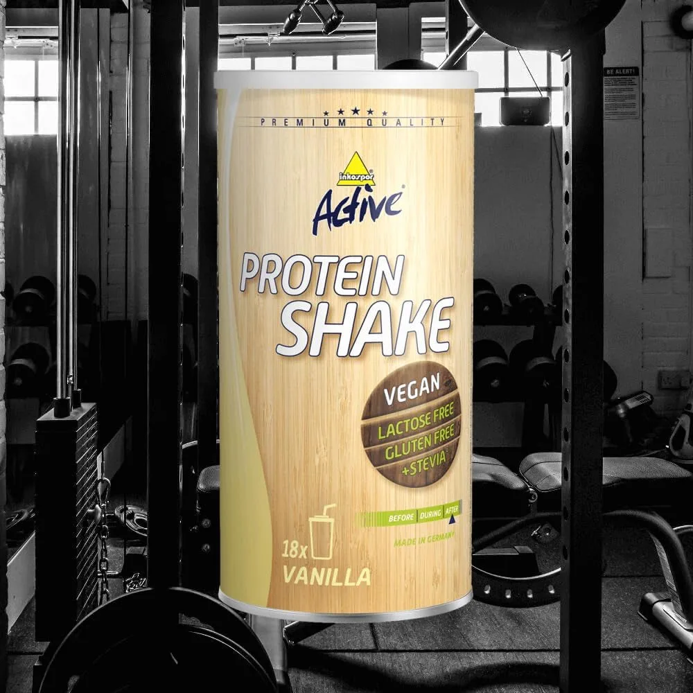 Active Protein Shake vegan (450g) Vanille – Bild 3
