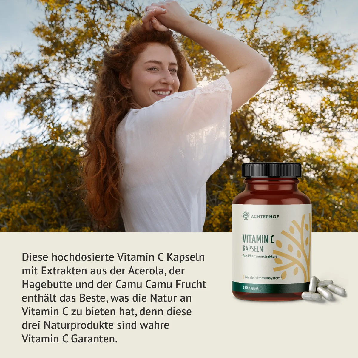 Vitamin C Kapseln (180 Kapseln) – Bild 3