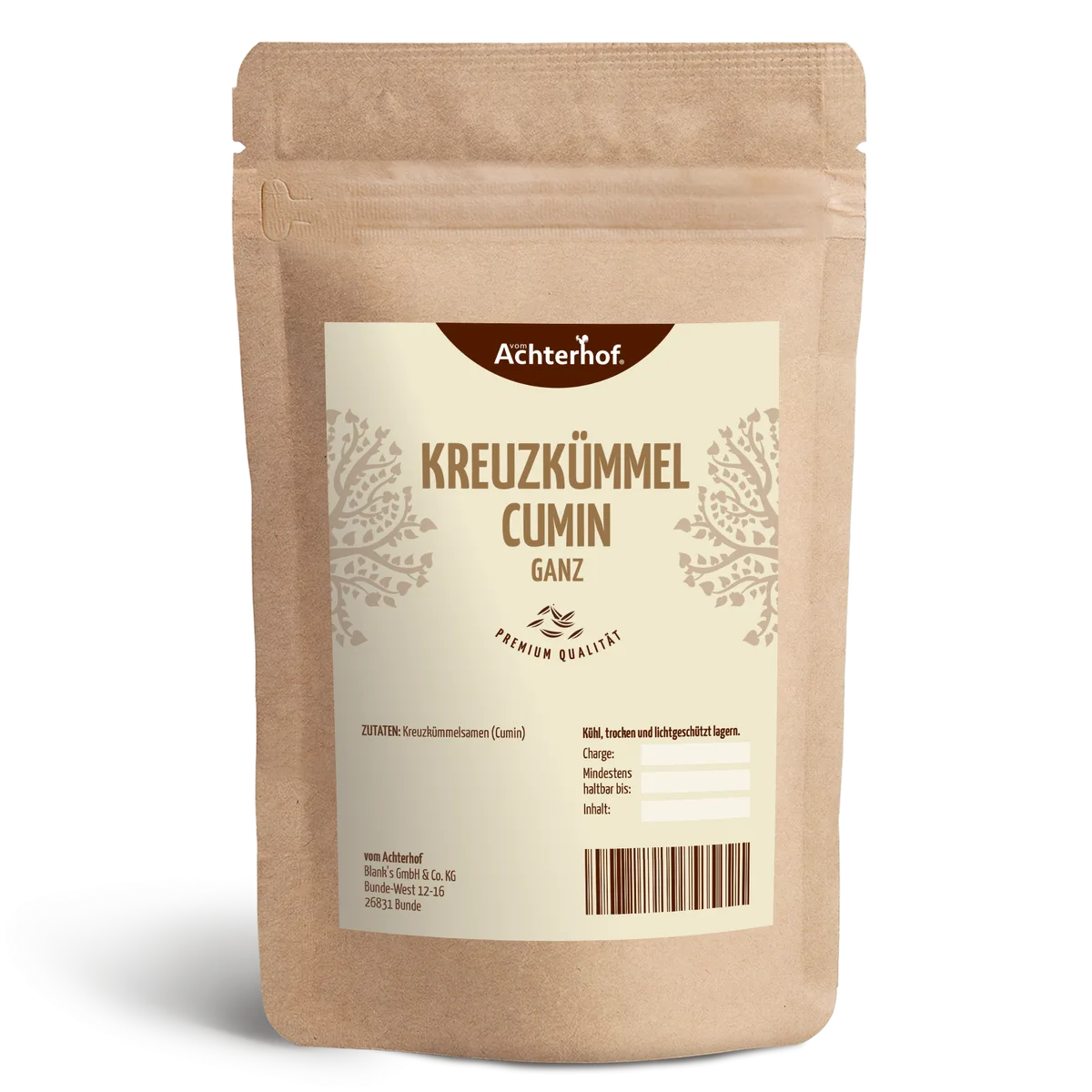 Kreuzkümmel Cumin ganz (1000g)