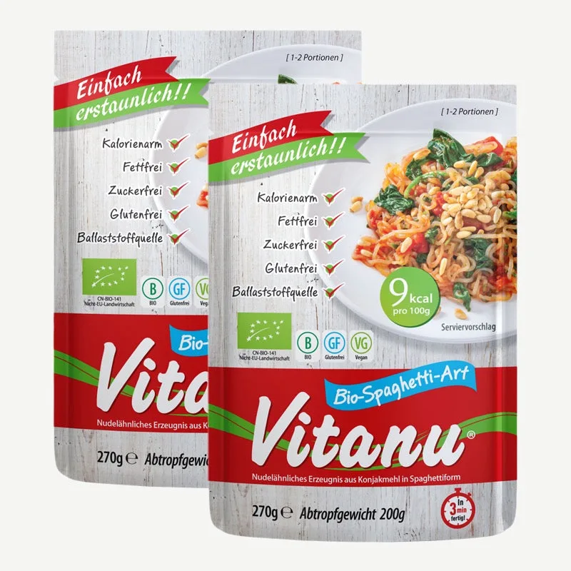 Vitanu Bio Nudeln & Reis Noodles / 2 x 200 g – Bild 7