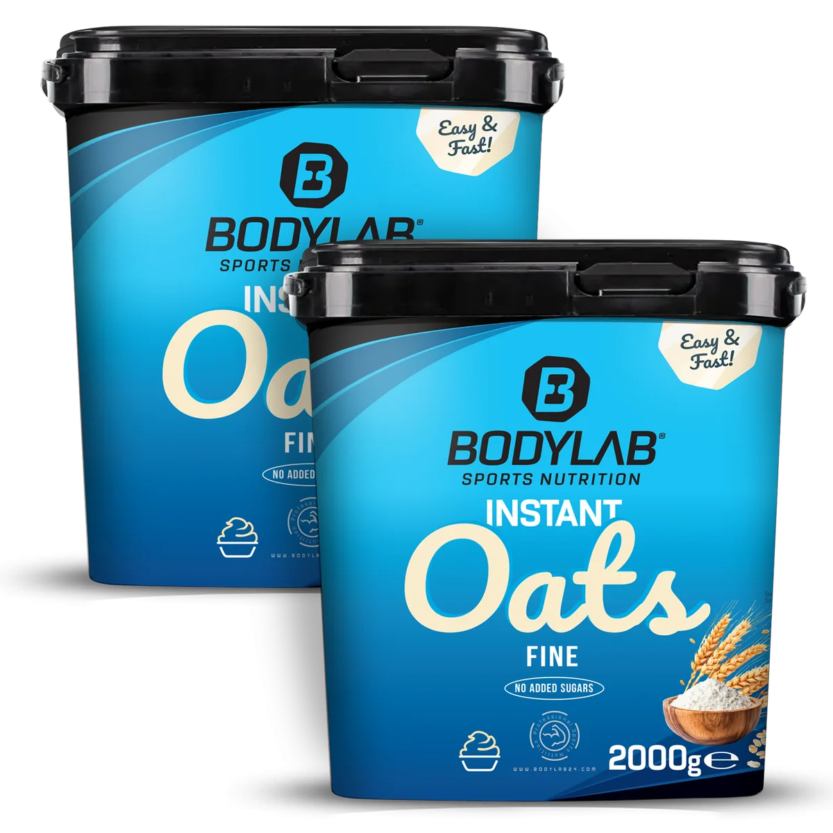 2 x Instant Oats fine (je 2000g)