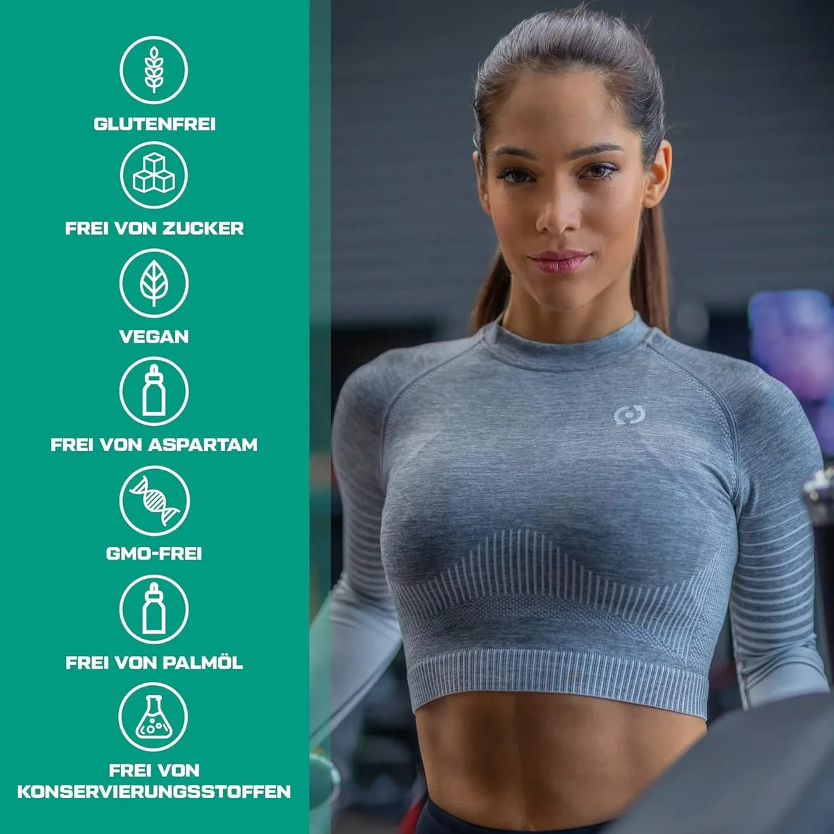 100% Vegan Protein (1000g) Haselnuss Walnuss – Bild 5