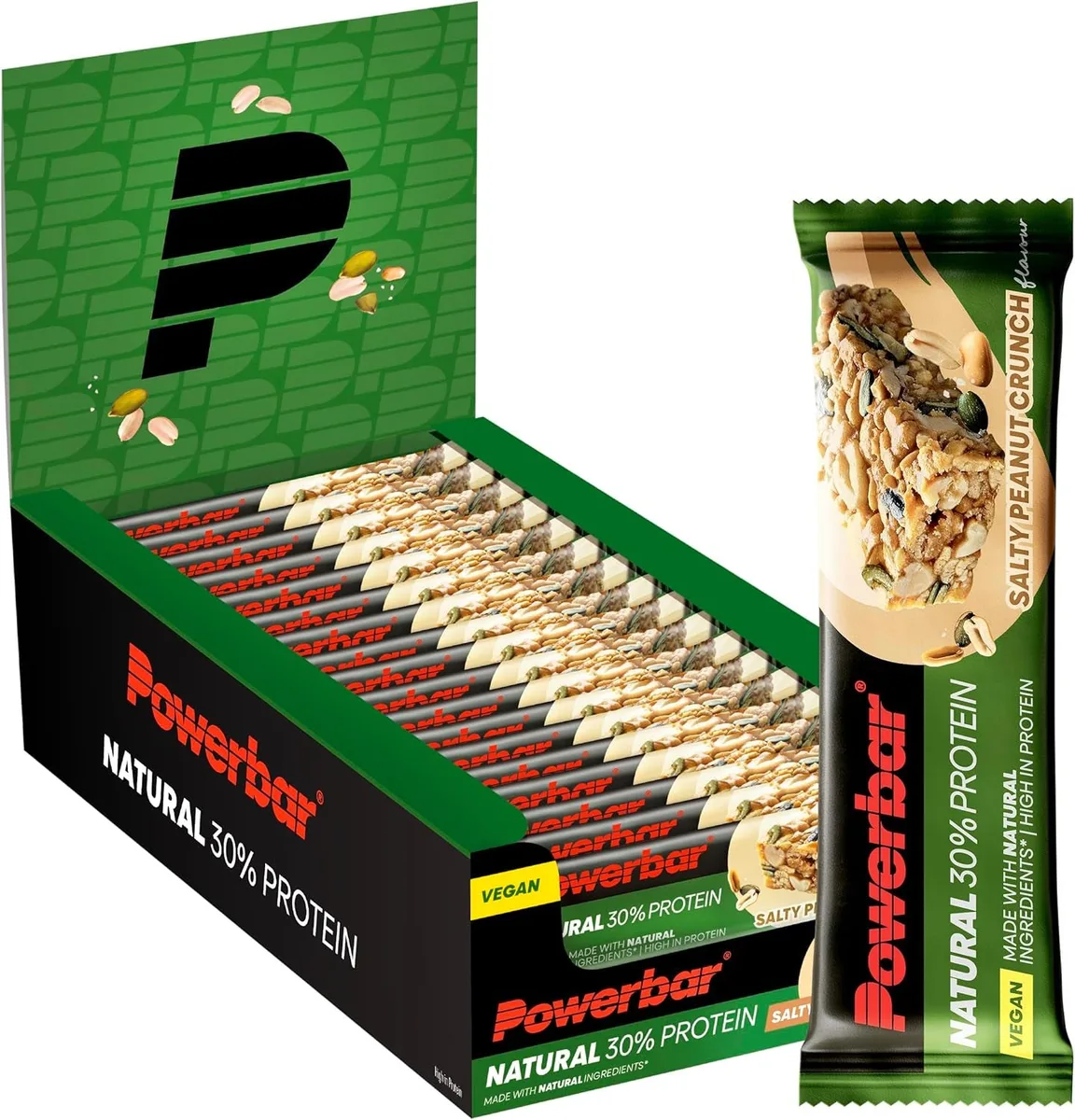 Natural Protein (18x40g) Chocolate Nuts – Bild 6