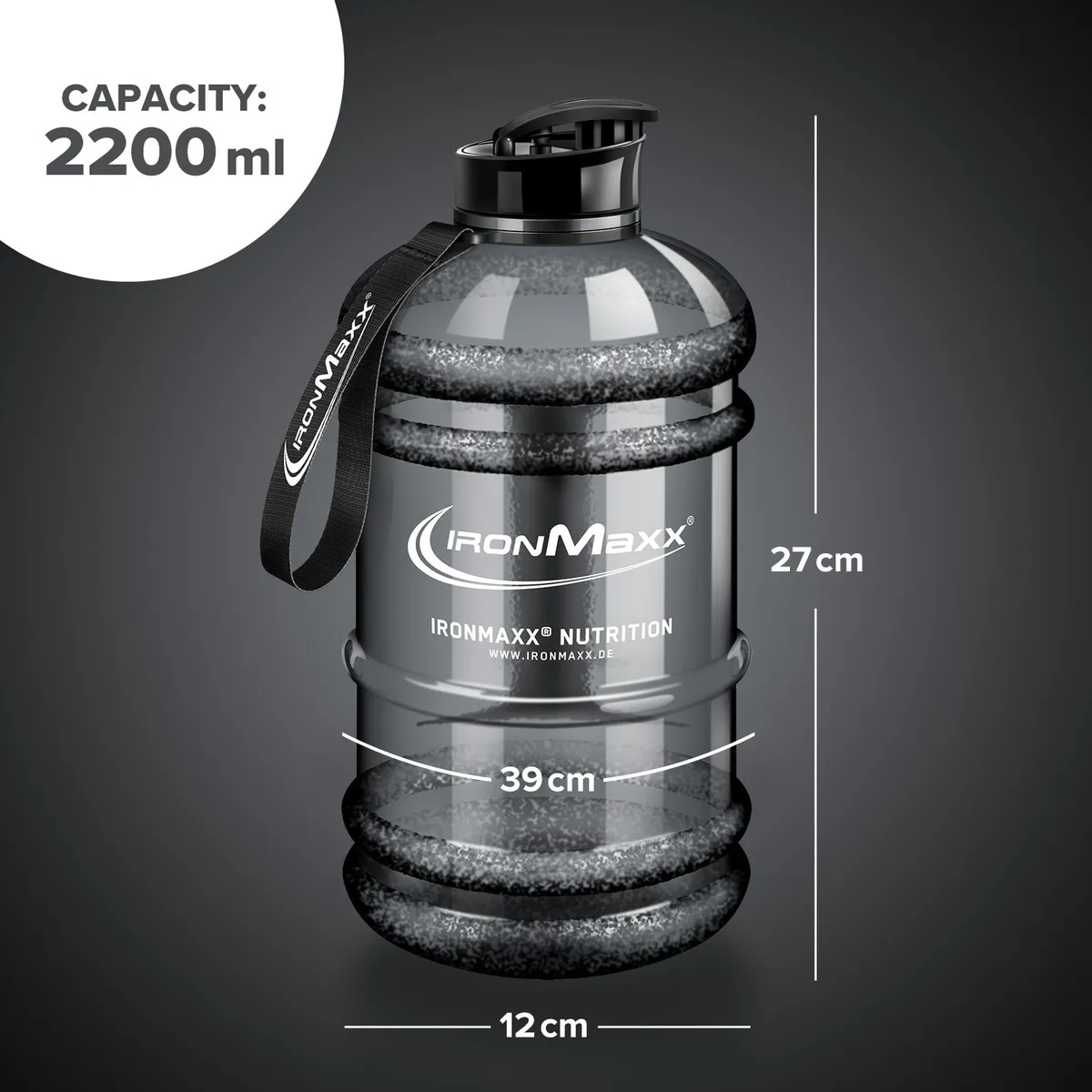 Water Gallon (2200ml) - Grau – Bild 4