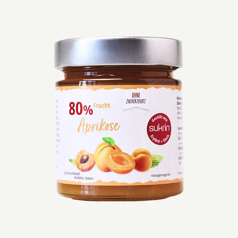Sukrin Fruchtaufstrich Aprikose / 225 g