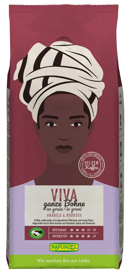 Heldenkaffee Viva ganze Bohnen Bio (1000g)