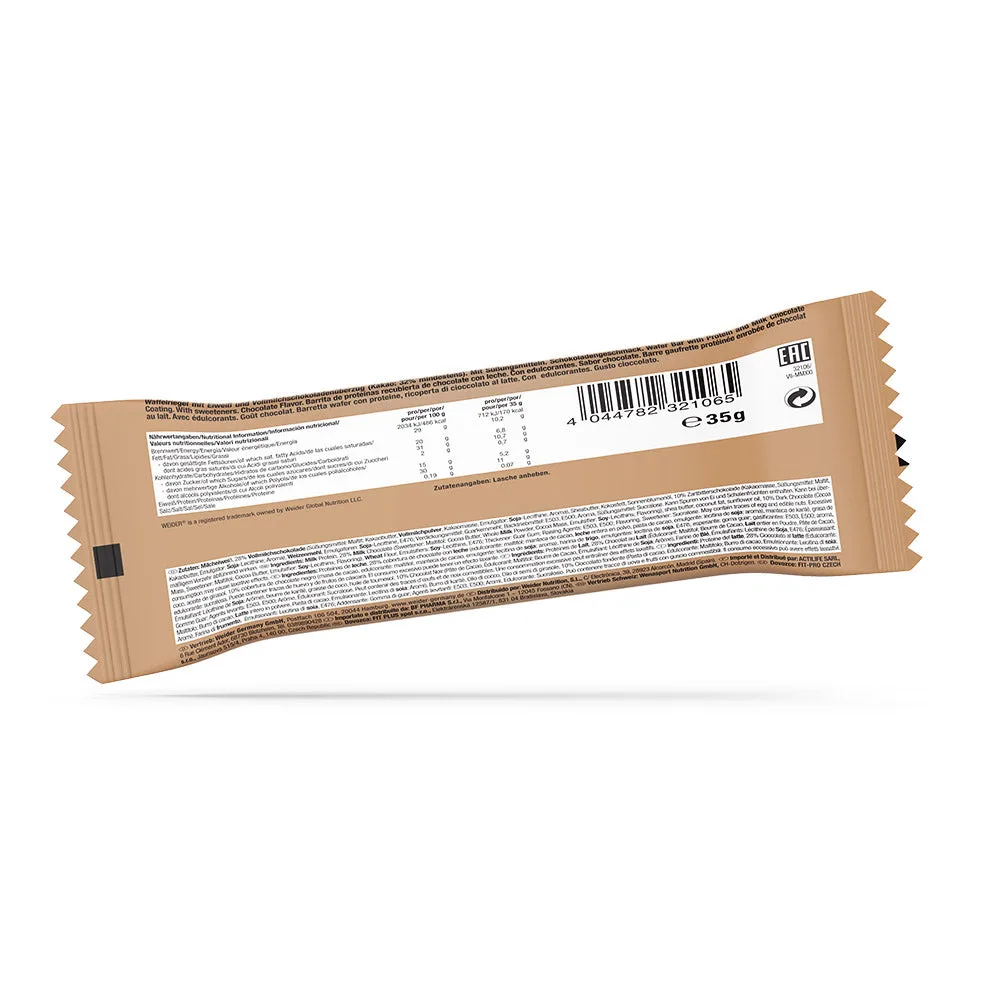 Whey Wafer Bar (12x35g) Stracciatella – Bild 3