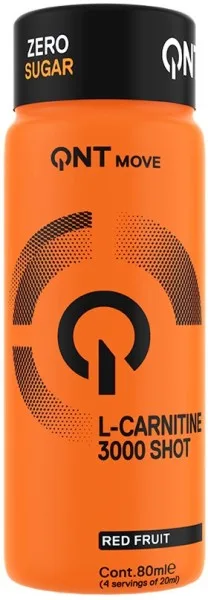 QNT L-Carnitine 3000 Shot 12×80 ml – Bild 2