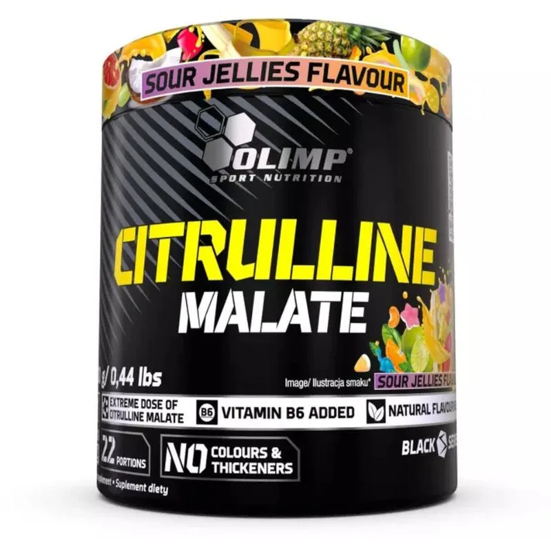 Olimp Citrullin Malate, 200g Dose Cooling Sour Lemonade – Bild 2