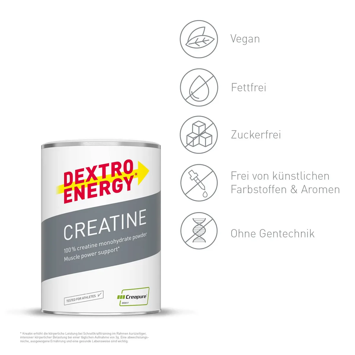 Creatine Creapure (500g) – Bild 3