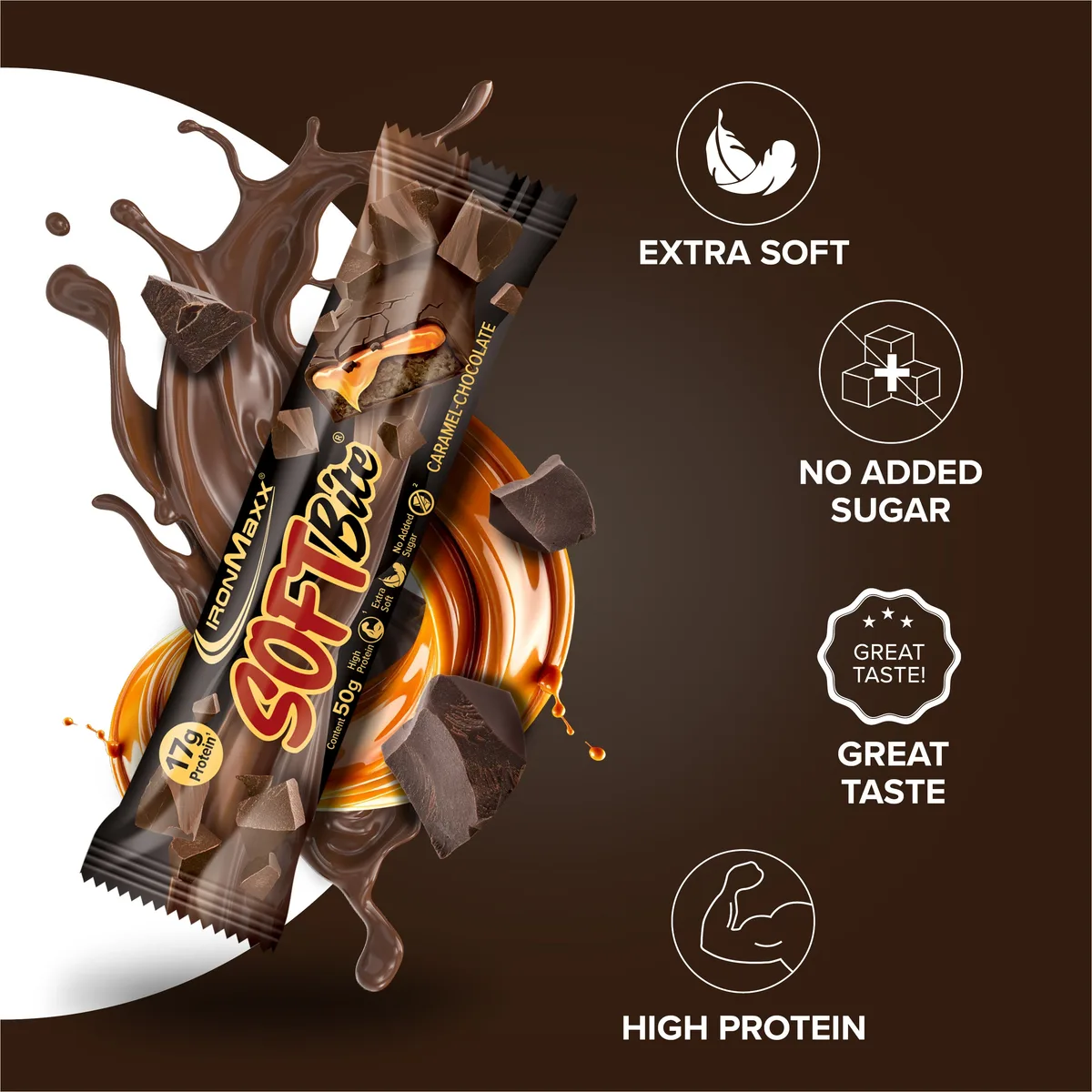 Softbite (50g) - Caramel Chocolate – Bild 7