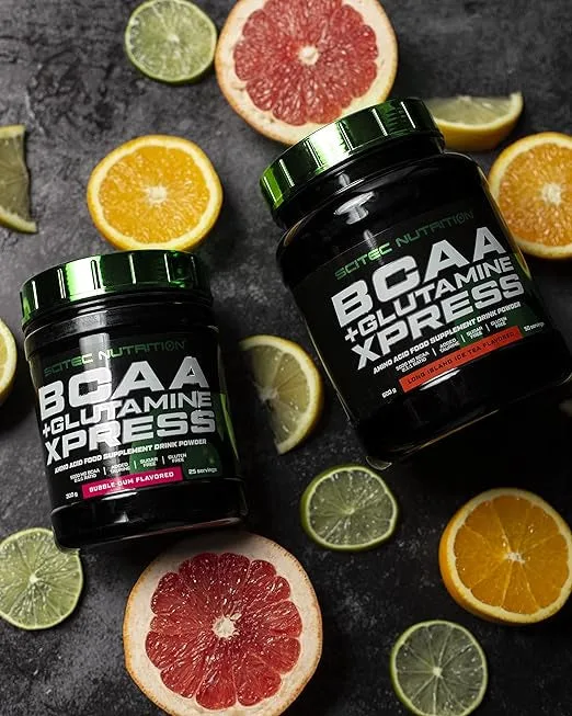 BCAA + Glutamine Xpress (600g) Apple – Bild 5