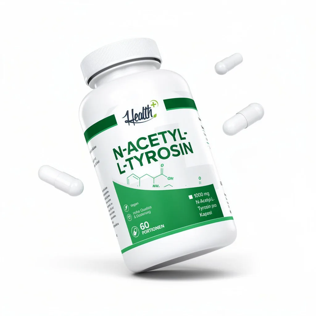 HEALTH+ N-ACETYL-L-TYROSIN, 60 Kapseln – Bild 2