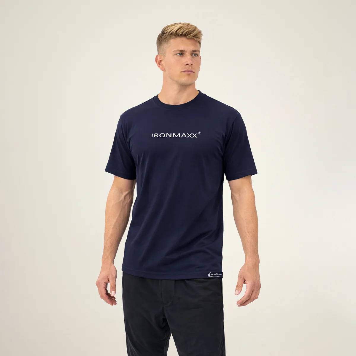 T-Shirt Herren Dunkelblau - Herren M – Bild 4