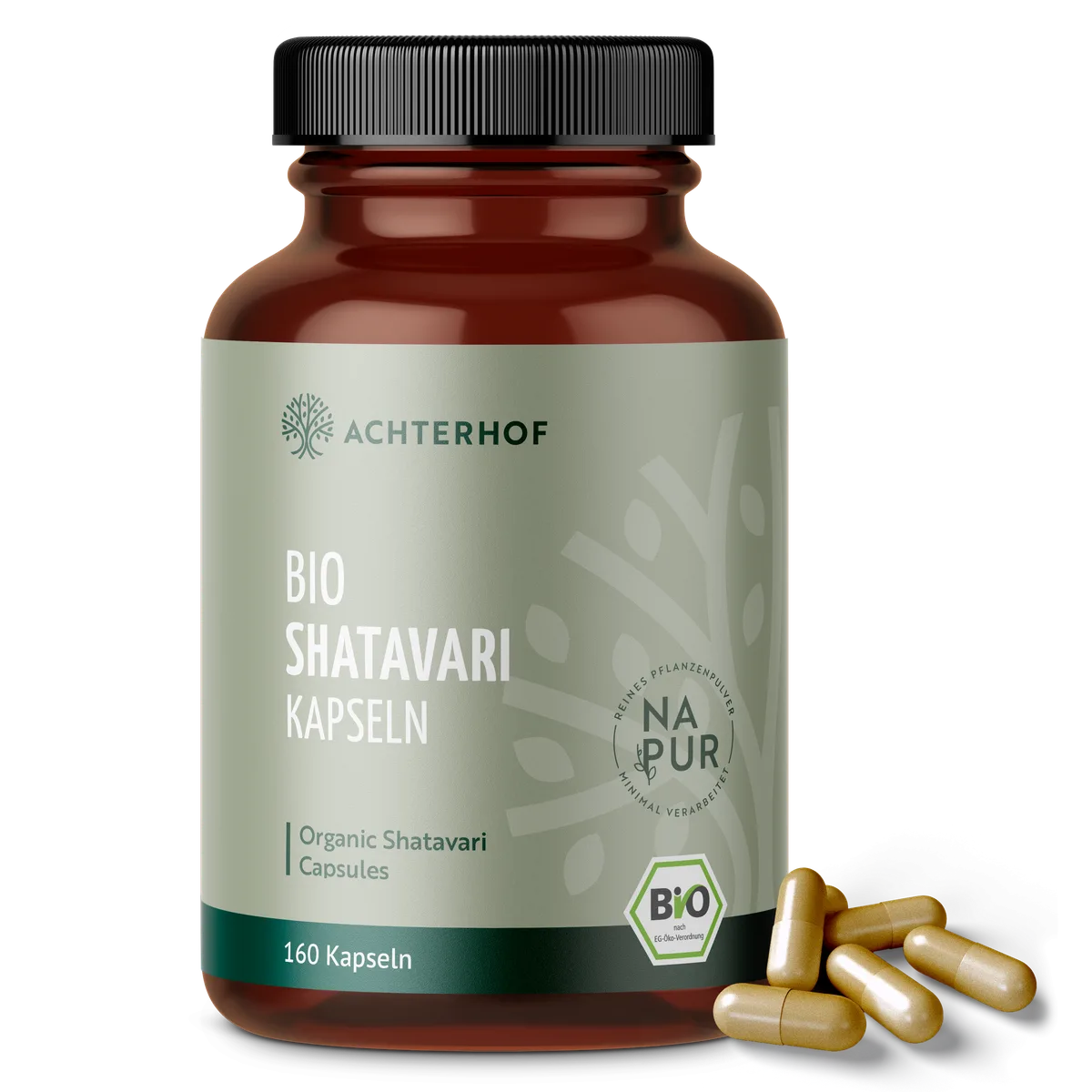 Shatavari Kapseln Bio (160 Kapseln)